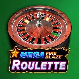 Mega Fire Blaze Roulette logo by Playtech at Robocat Casino